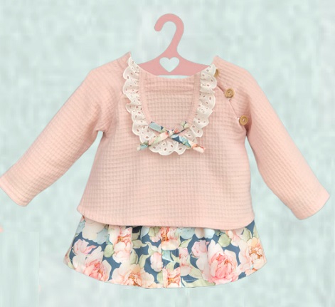 Conjunto Valentina Bebes BSS65