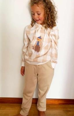 Pantalon Mon Petit Bonbon 24IM324 Camel